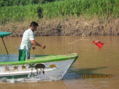 Muestreo de fondo en el río Marañón - Loreto 2015